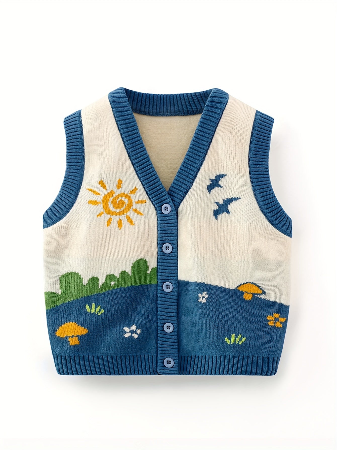 Cute Pastoral Style Vest