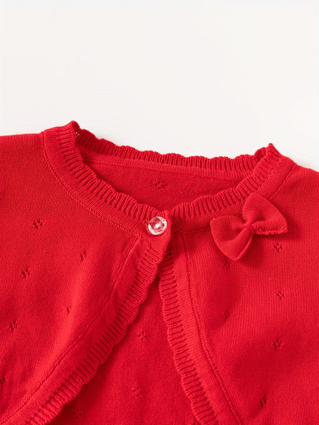 Lace Shawl  Summer Knit Cardigan For Girls
