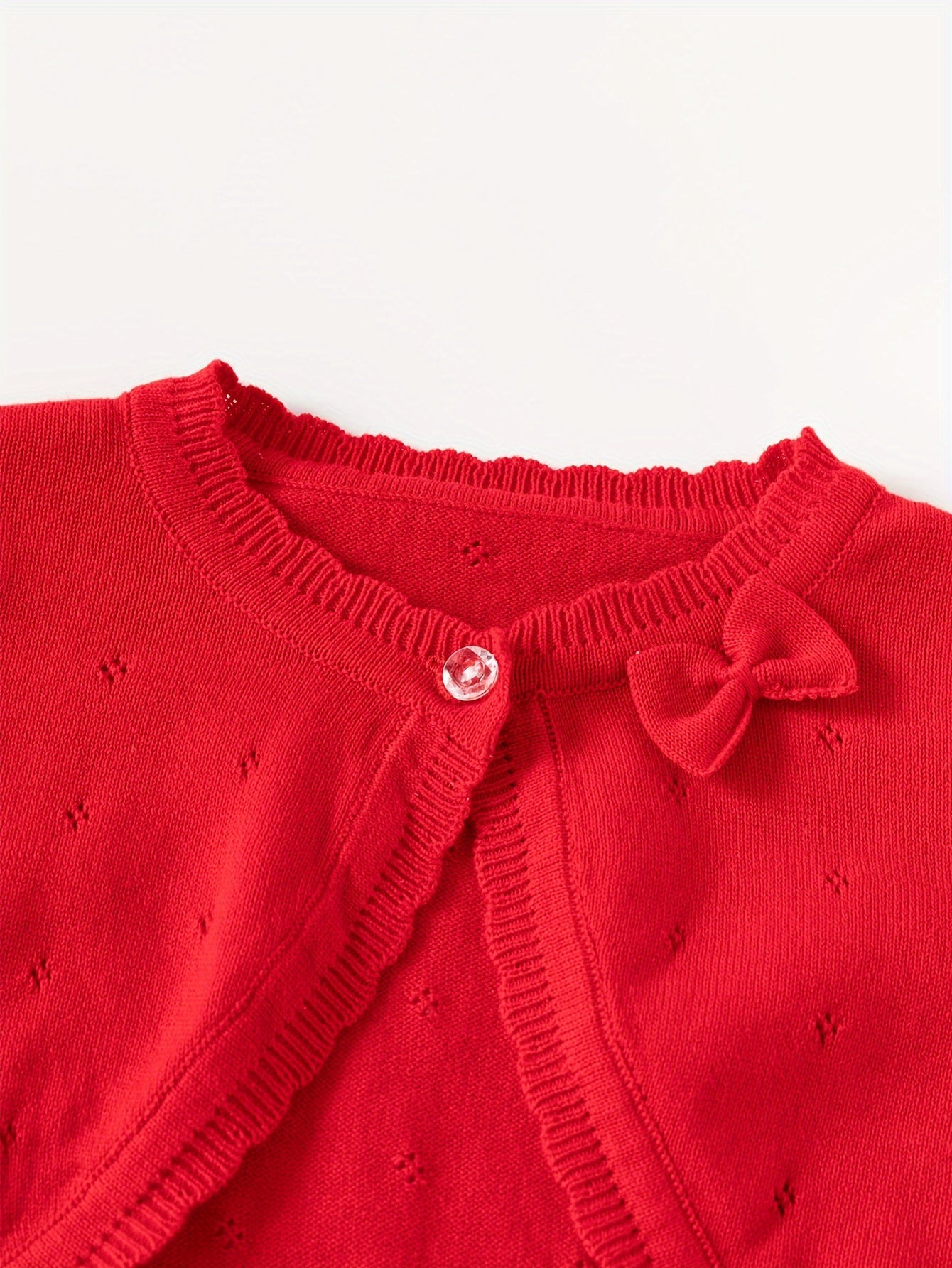 Lace Shawl  Summer Knit Cardigan For Girls