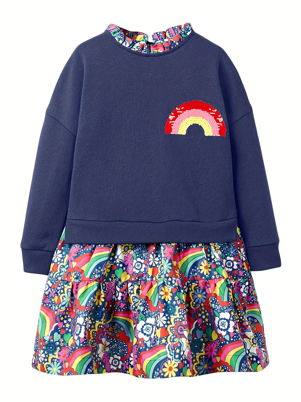 Girls' Long Sleeve Winter Dress
