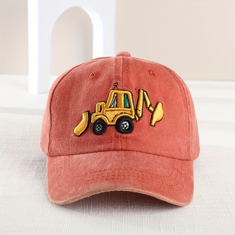 Boys Washed Baseball Cap