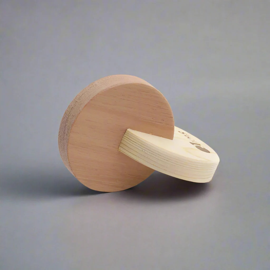 Wooden Dual Discs – QToys | Wooden Baby Toy NZ