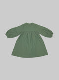 Balloon Sleeve Dress - Green