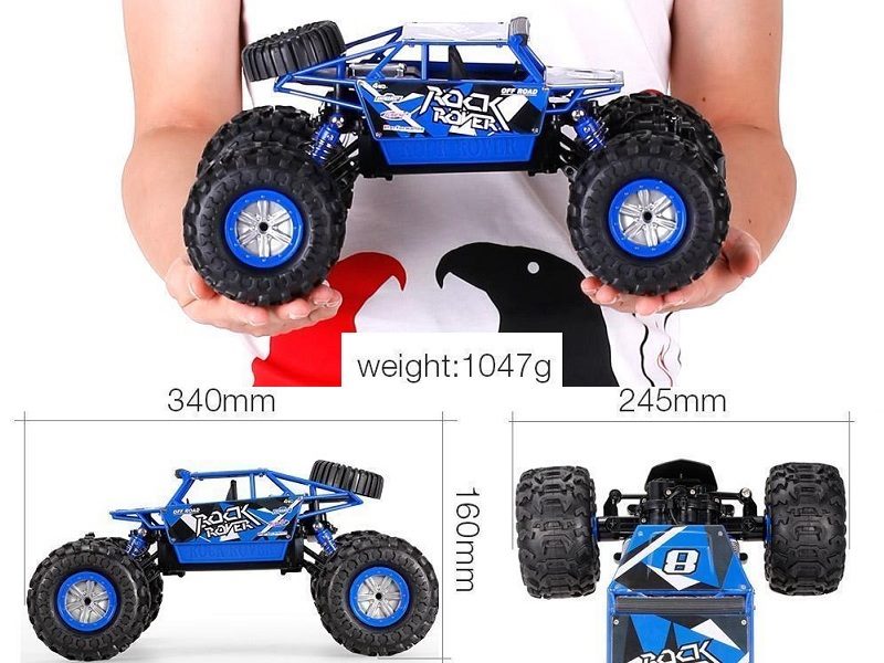 2.4G 4WD Amphibious Crawler RC Buggy Car